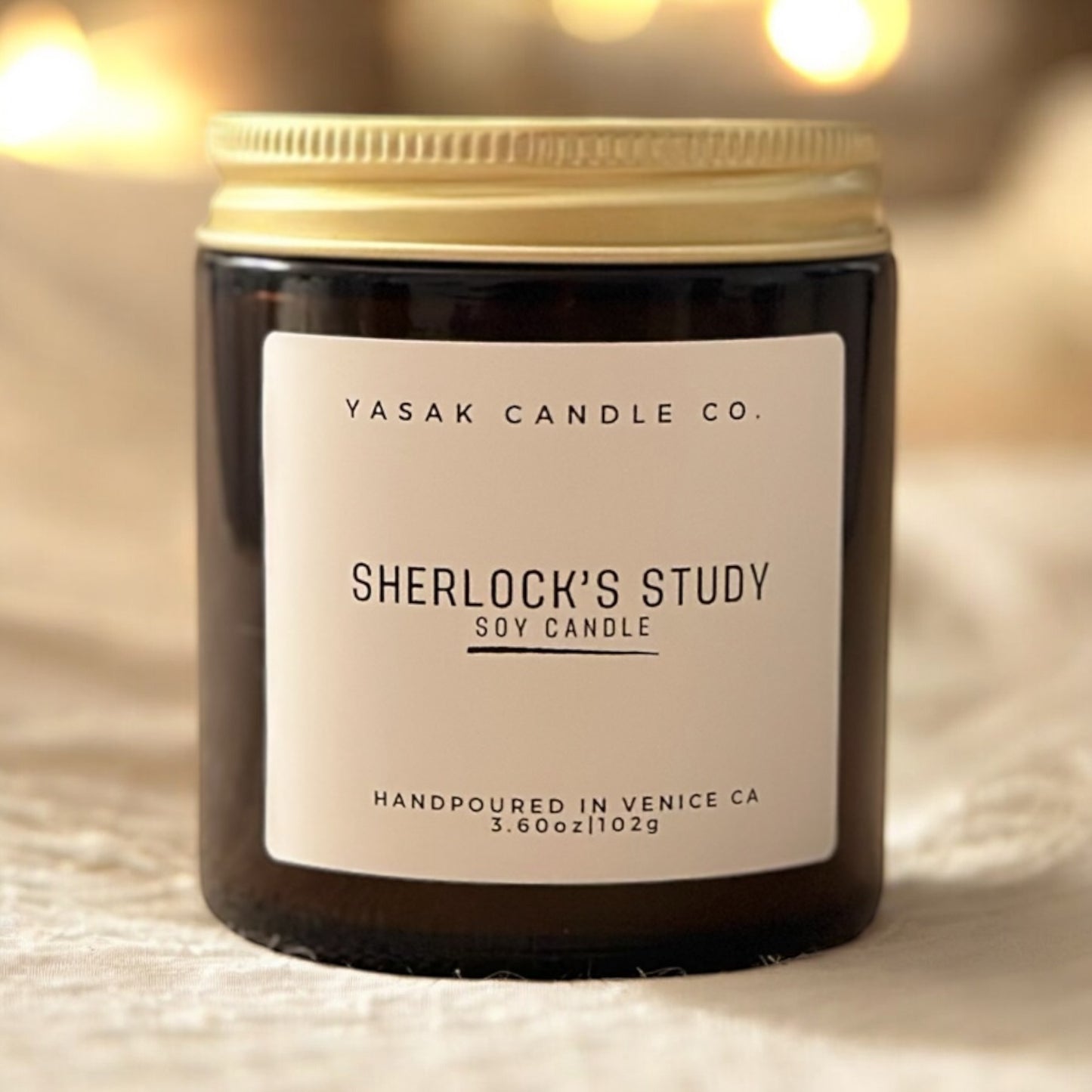 Sherlocks's Study Soy Candle