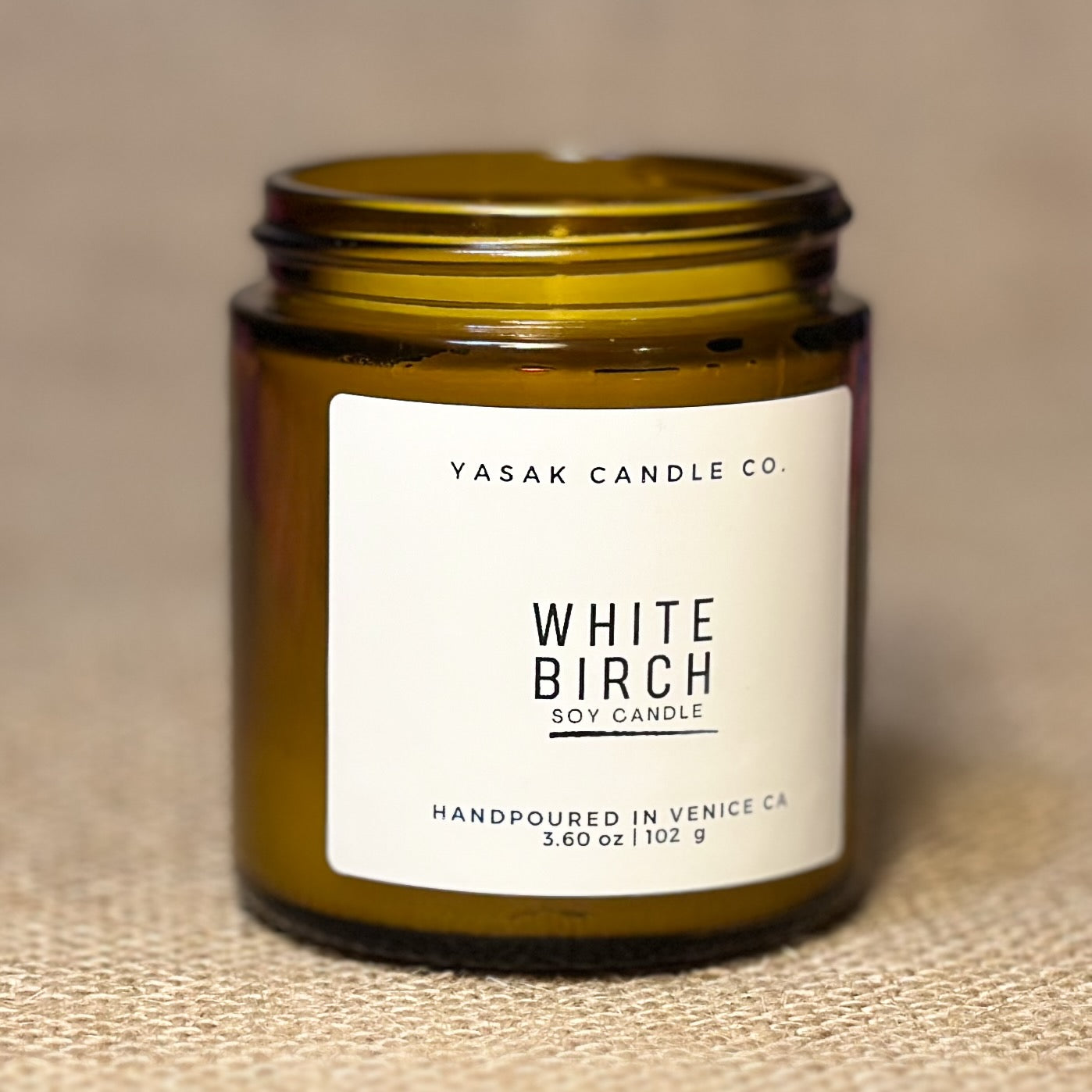 White Birch Soy Candle