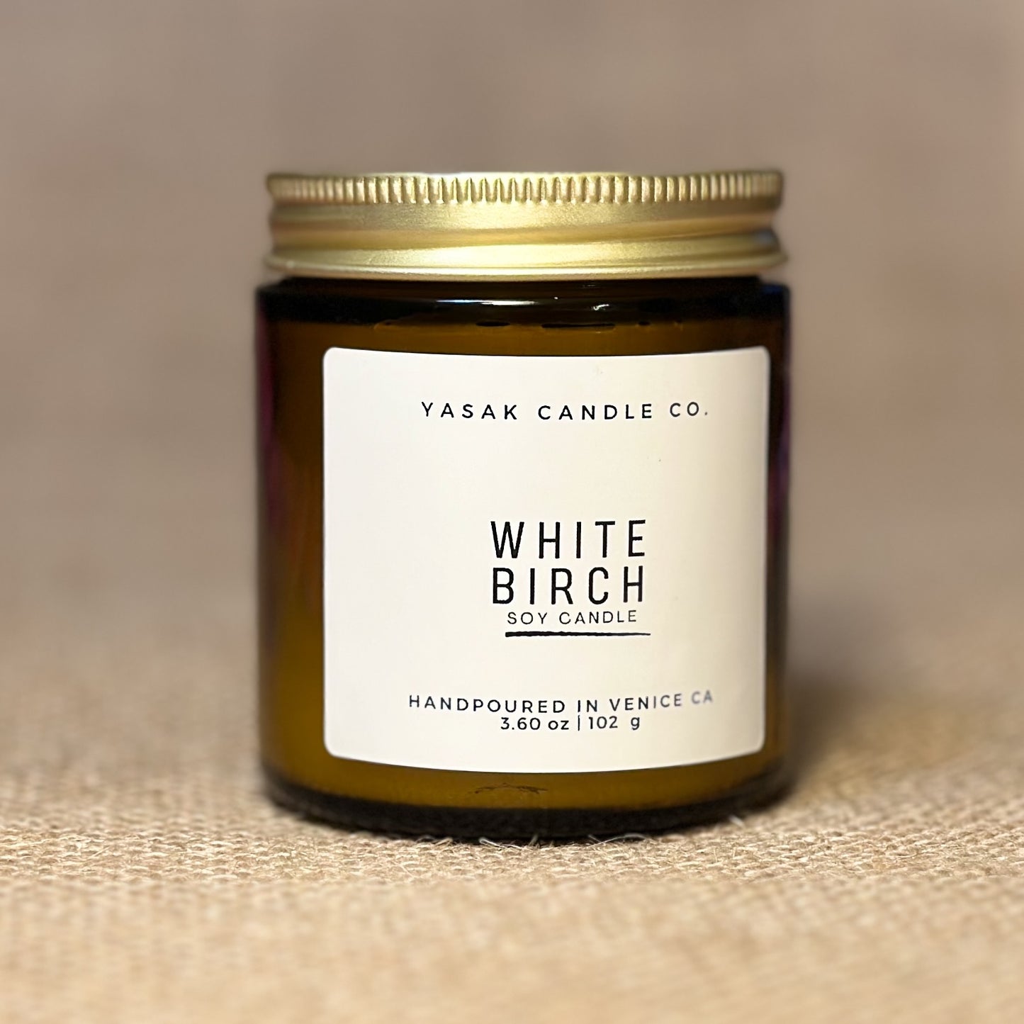 White Birch Soy Candle