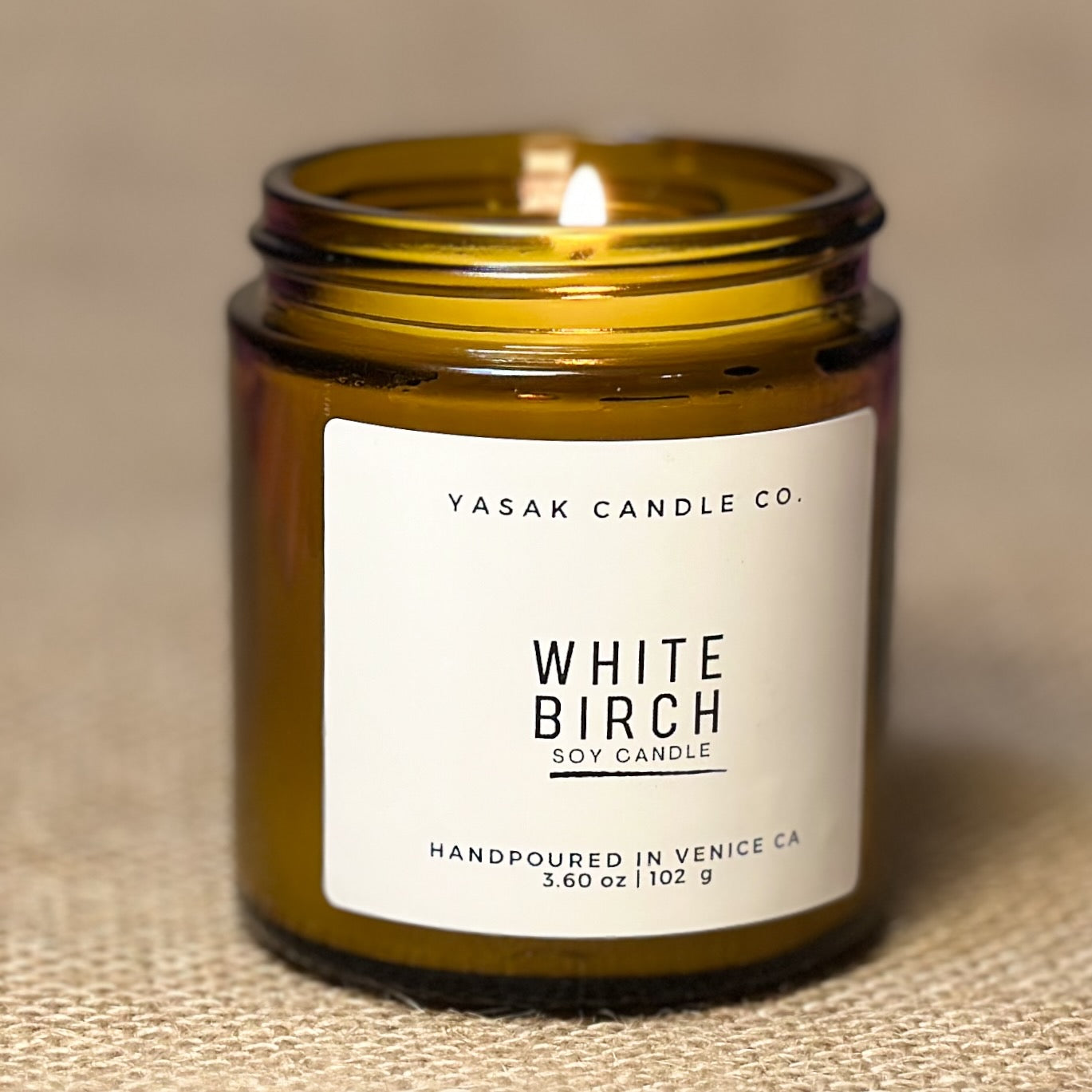 White Birch Soy Candle