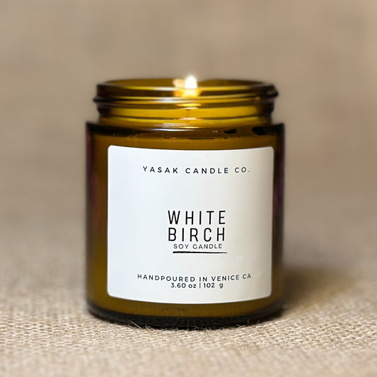 White Birch Soy Candle