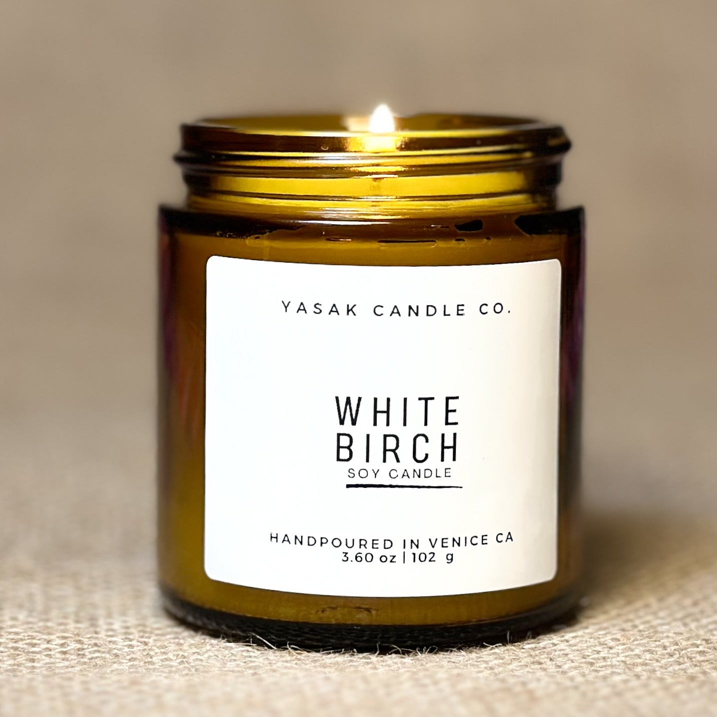 White Birch Soy Candle