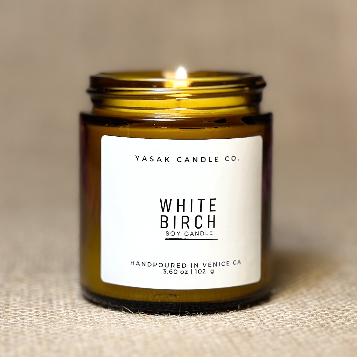 White Birch Soy Candle