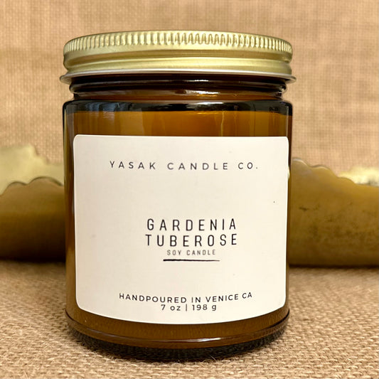 Gardenia Tuberose Soy Candle