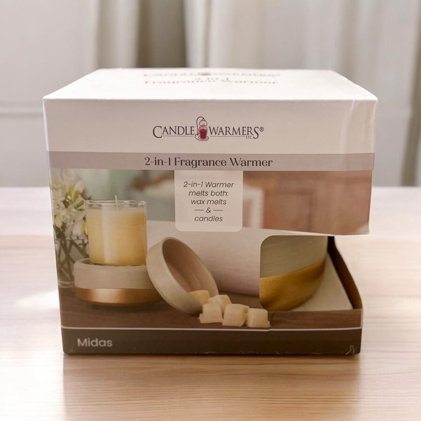 2- In - 1 Wax Melts & Candle Warmer