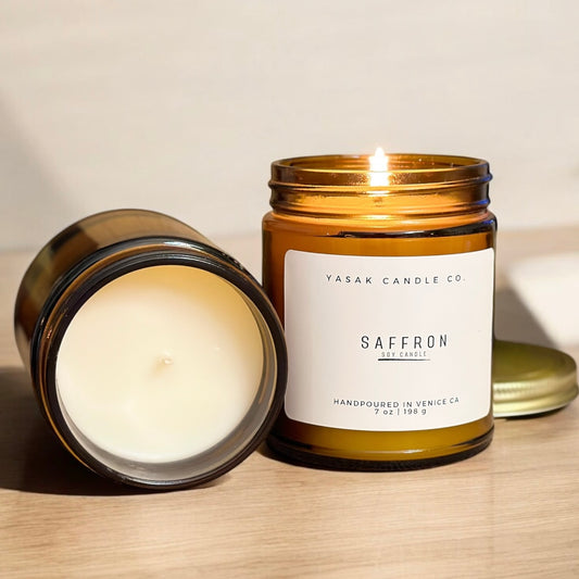 Saffron Soy Candle