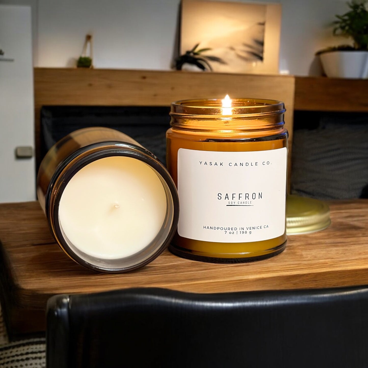 Saffron Soy Candle