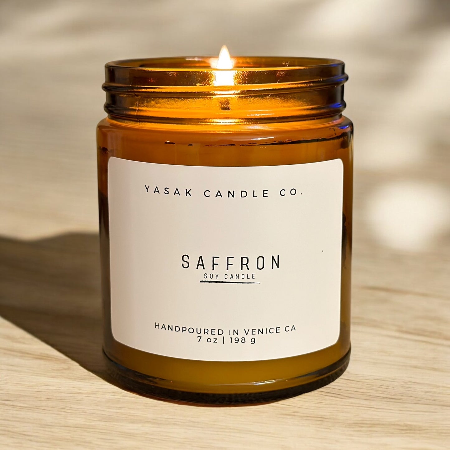 Saffron Soy Candle