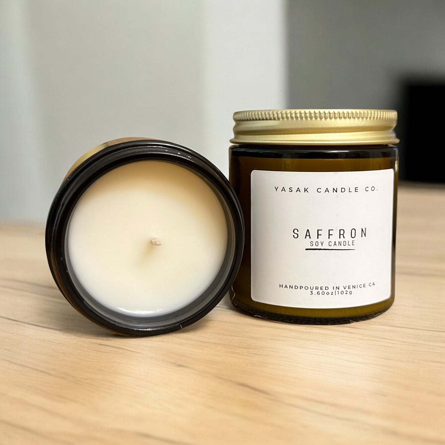 Saffron Soy Candle