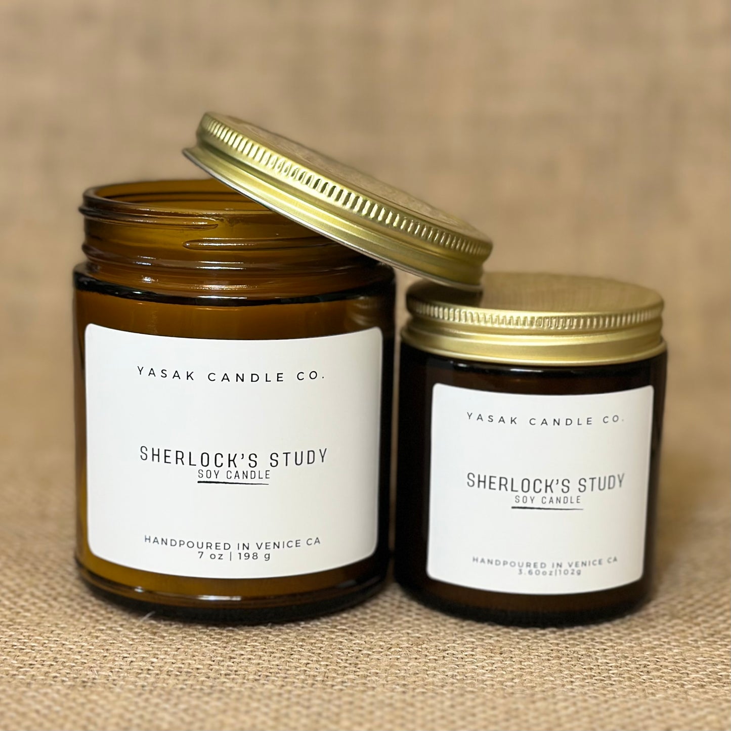 Sherlocks's Study Soy Candle