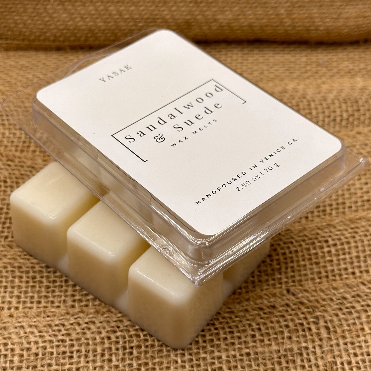 Sandalwood & Suede Wax Melts